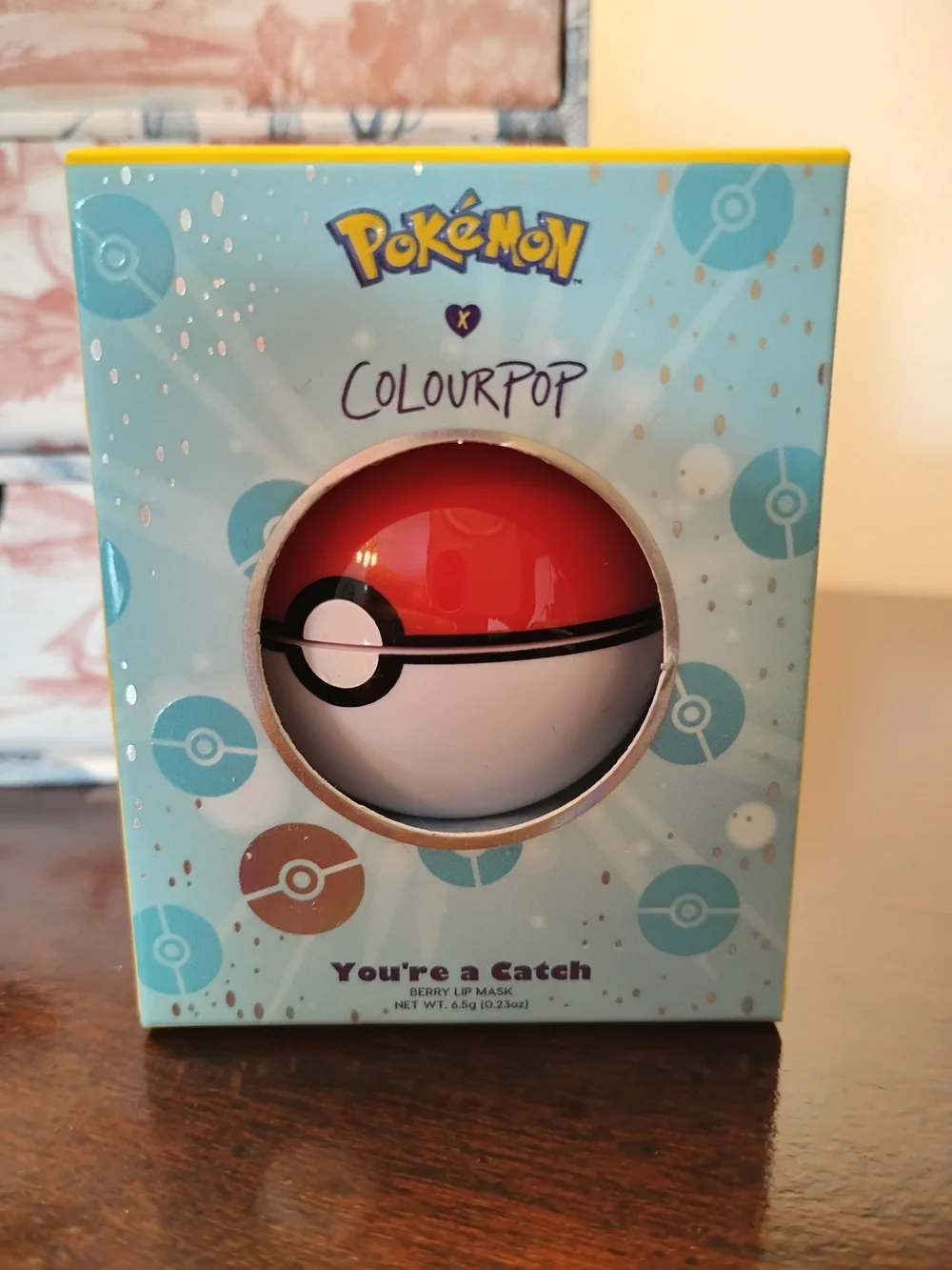 Pokemon X ColourPop You're A Catch Poké Ball Berry Lip Mask